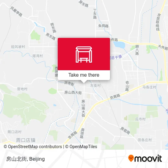 房山北街 map