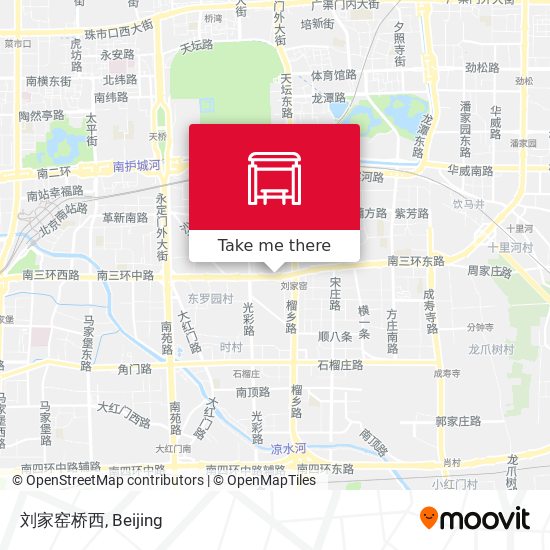 刘家窑桥西 map
