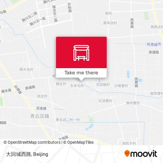大回城西路 map