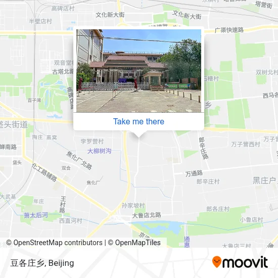 豆各庄乡 map