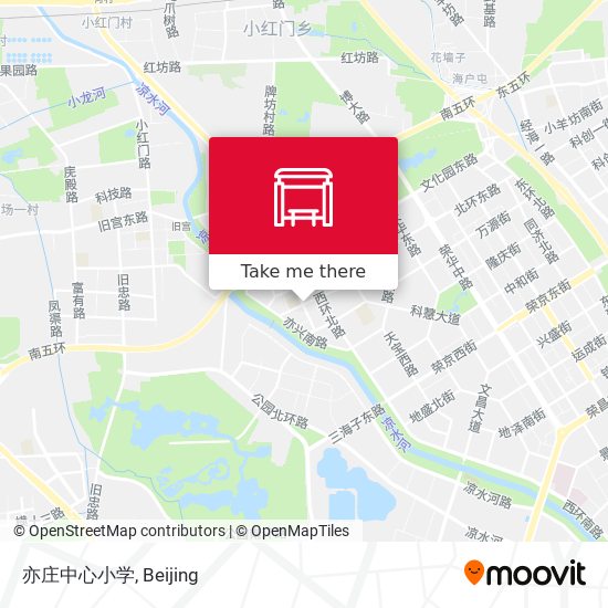 亦庄中心小学 map