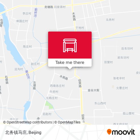 北务镇马庄 map