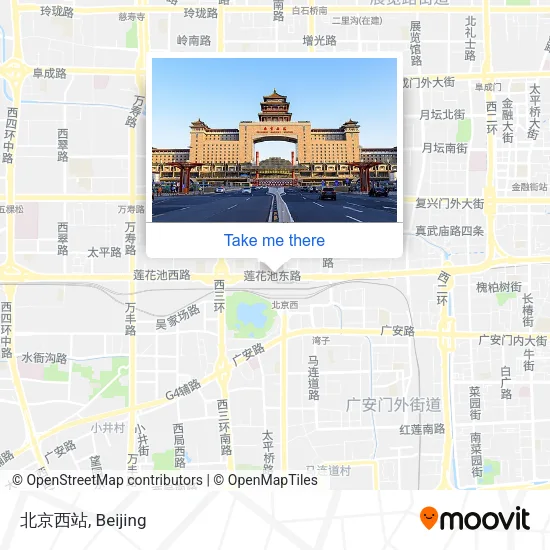 北京西站 map