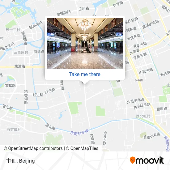 屯佃 map