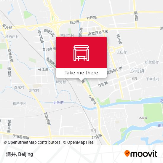 满井 map