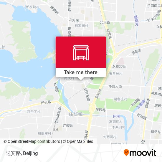 迎宾路 map