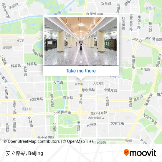 安立路站 map