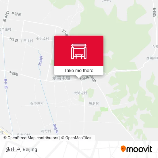 焦庄户 map