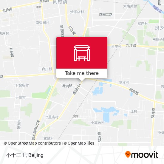 小十三里 map