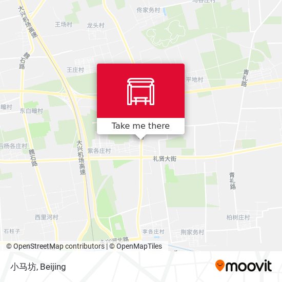 小马坊 map