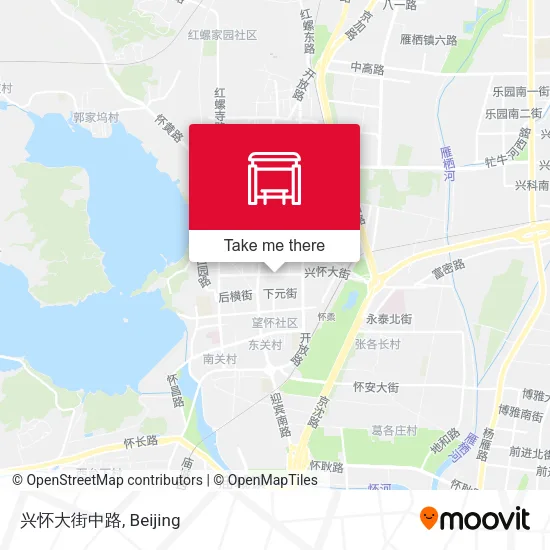 兴怀大街中路 map
