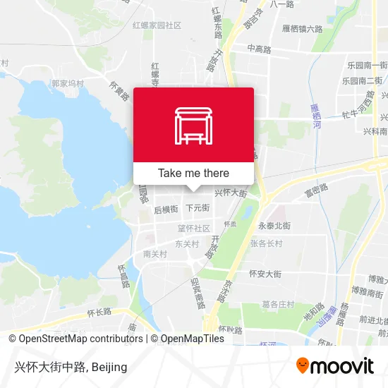 兴怀大街中路 map