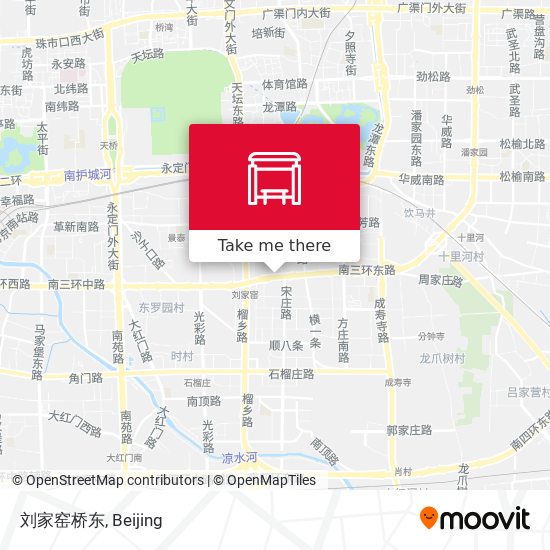 刘家窑桥东 map