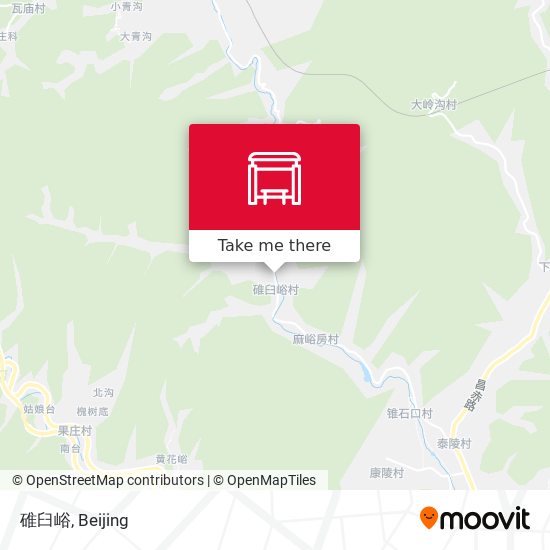 碓臼峪 map