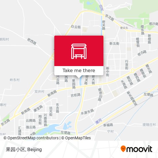 果园小区 map