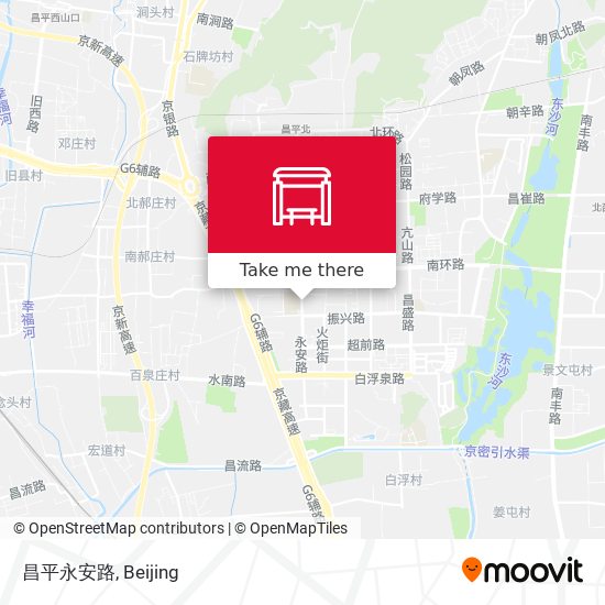 昌平永安路 map