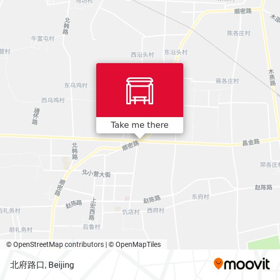 北府路口 map