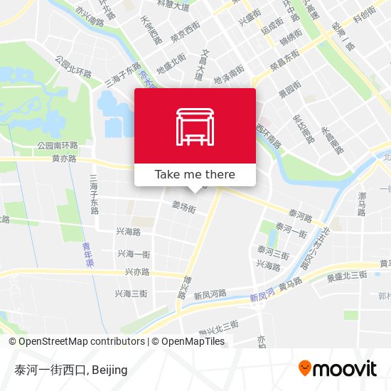 泰河一街西口 map