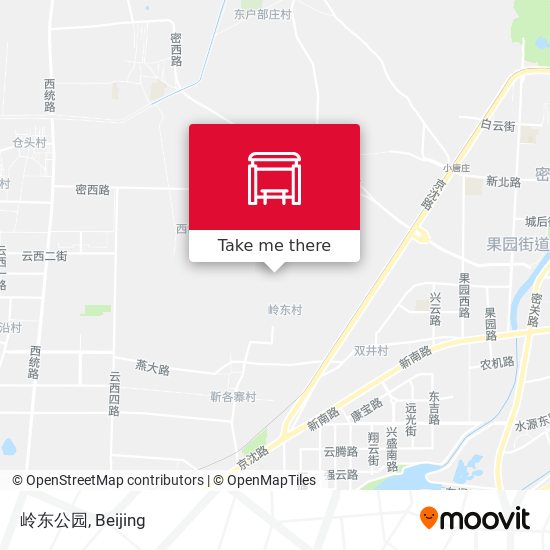 岭东公园 map