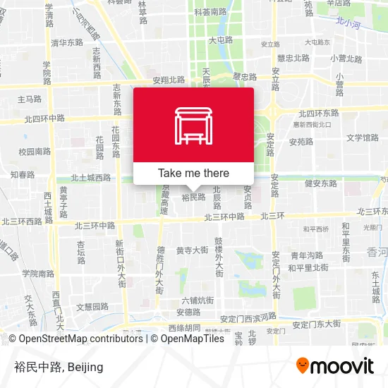 裕民中路 map