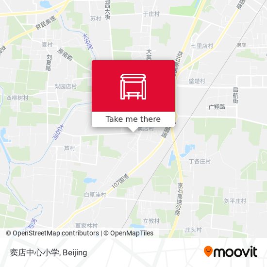 窦店中心小学 map