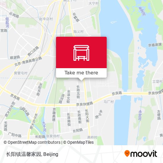 长阳镇温馨家园 map