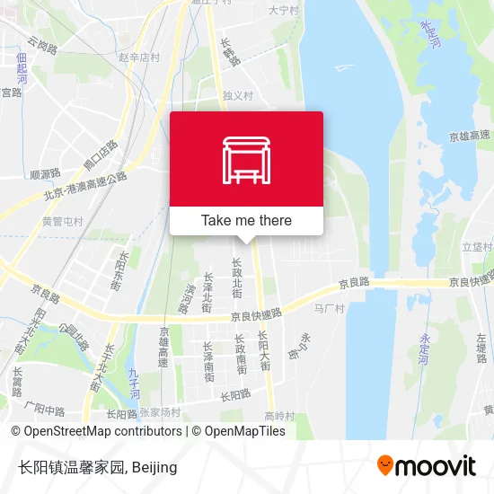 长阳镇温馨家园 map