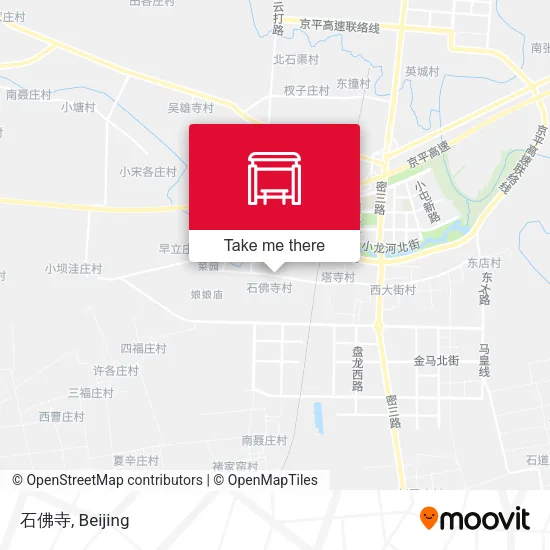 石佛寺 map