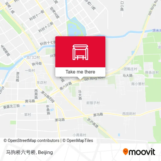 马驹桥六号桥 map