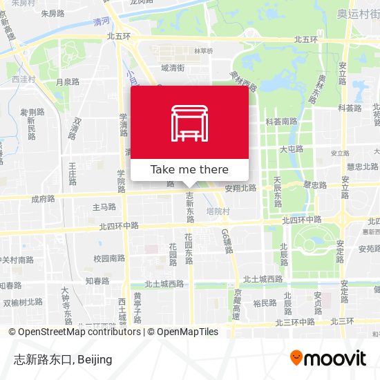 志新路东口 map