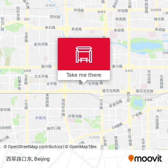 西翠路口东 map