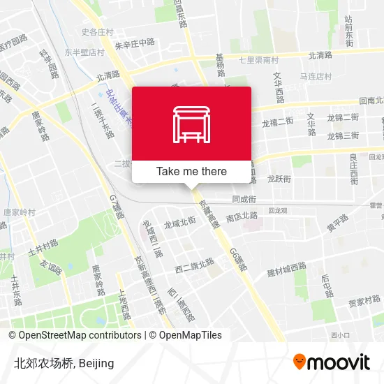 北郊农场桥 map
