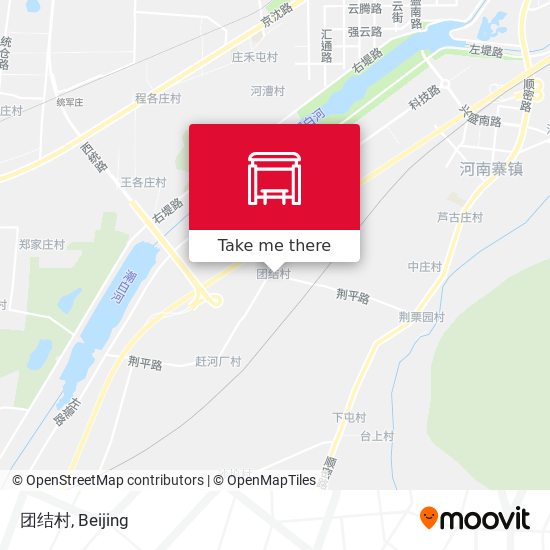 团结村 map
