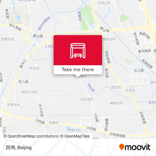 西闸 map