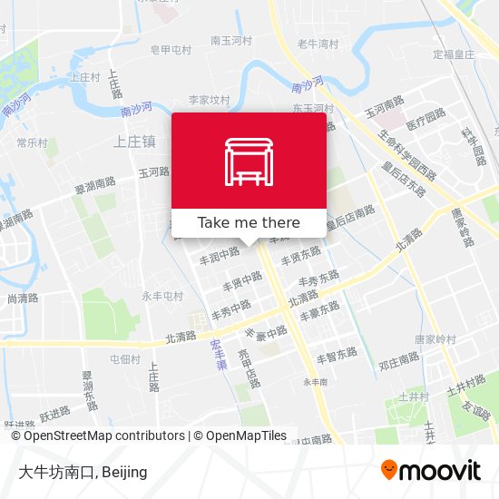 大牛坊南口 map