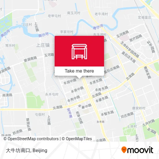 大牛坊南口 map