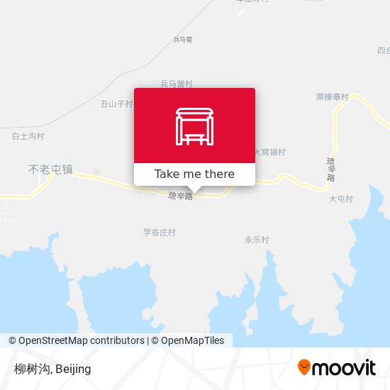 柳树沟 map