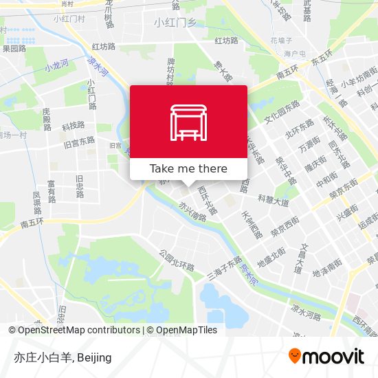 亦庄小白羊 map