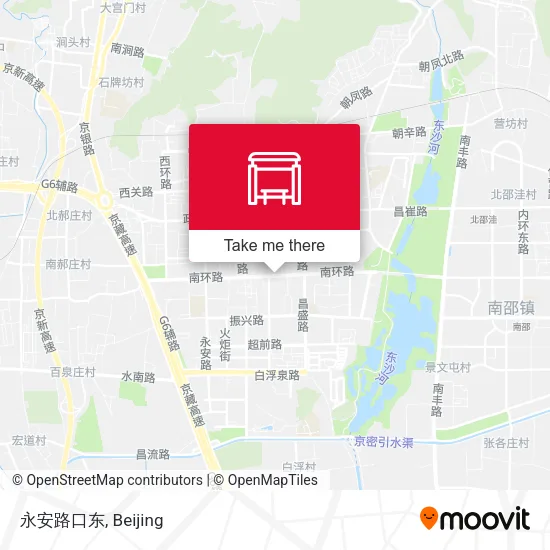 永安路口东 map
