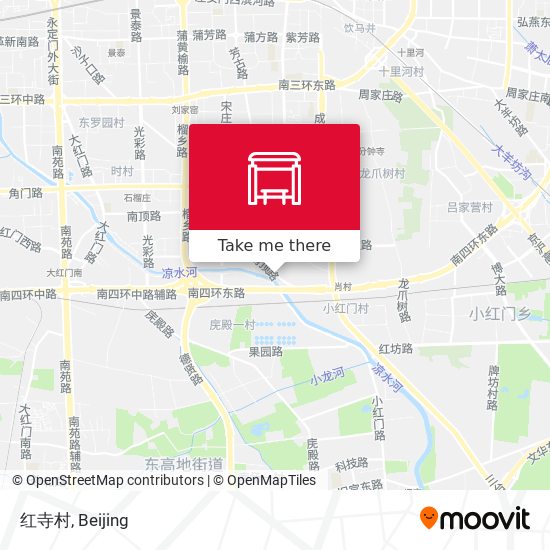 红寺村 map