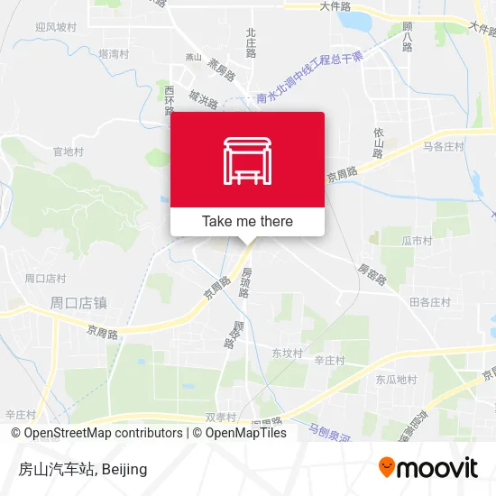 房山汽车站 map