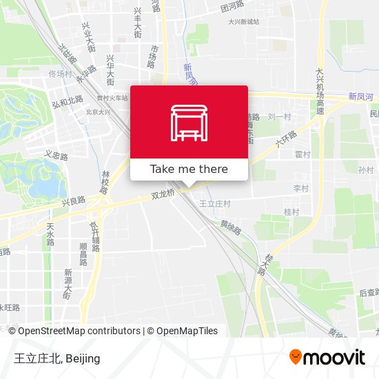王立庄北 map