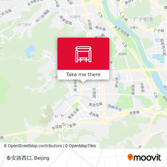 泰安路西口 map