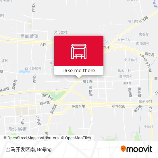 金马开发区南 map
