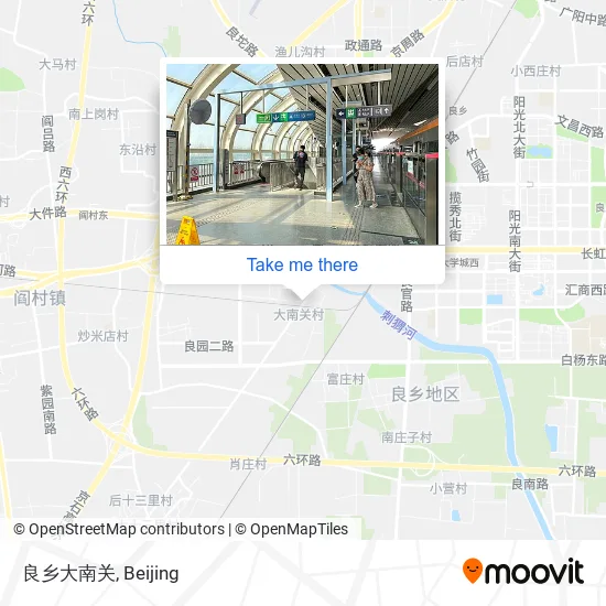 良乡大南关 map