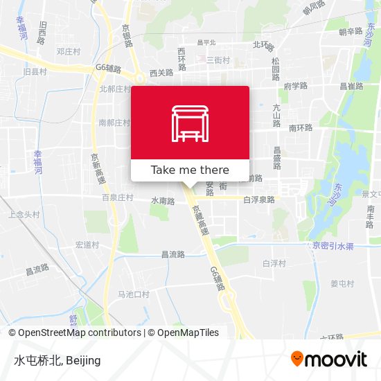 水屯桥北 map