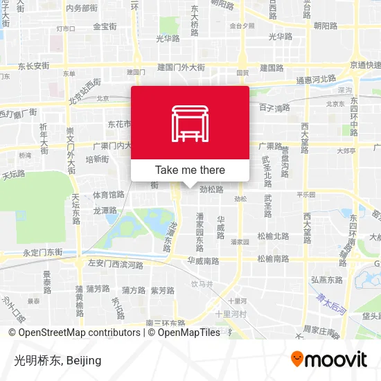 光明桥东 map