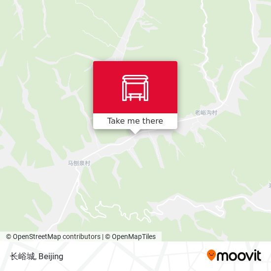 长峪城 map