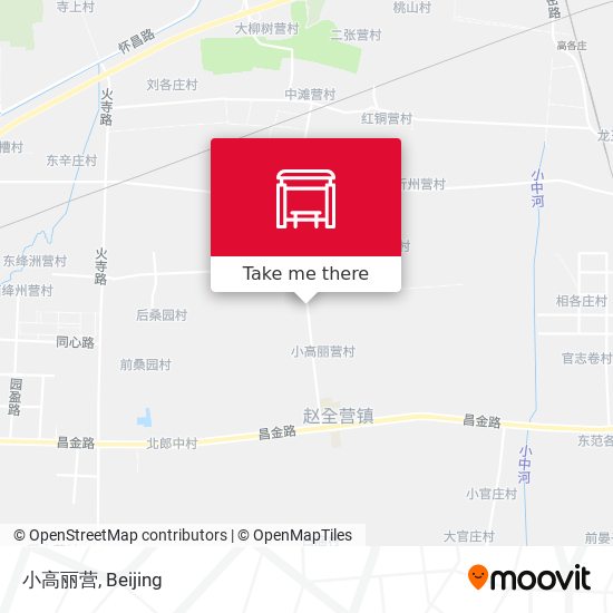 小高丽营 map