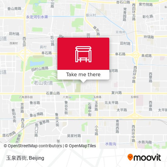 玉泉西街 map